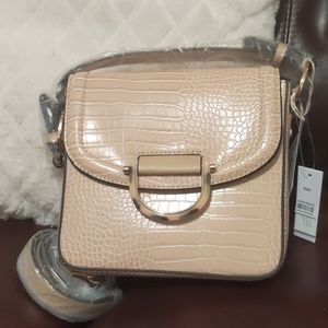 Topshop  Carrie Croc Shoulder Bag